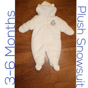3-6 month Plush snowsuit